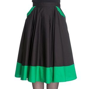 HELL BUNNY - VAMPIRE BAT SKIRT (PLUS SIZE)